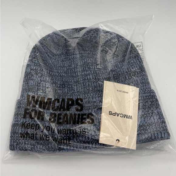 Blue Knit Beanie - Picture 4 of 4